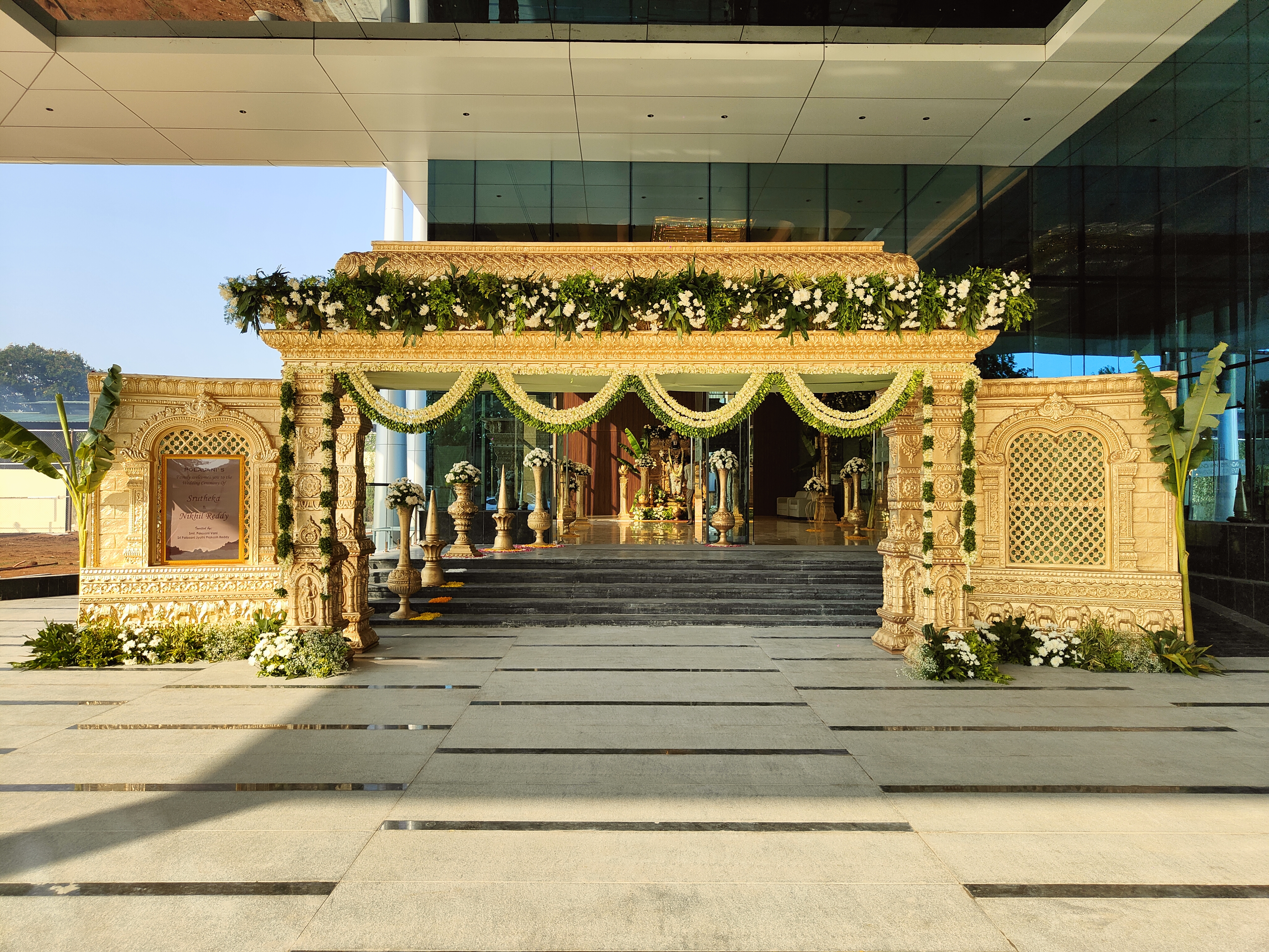 Brundavan Convention Stage Decoration